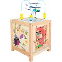 small foot Motorická kocka Sezame otvor sa!