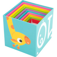 small foot Drevená veža so zvieratkami