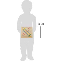 small foot Drevená doska Geoboard
