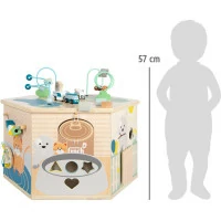 small foot Motorická interaktívna kocka Pets XXL