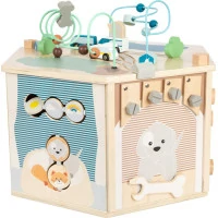 small foot Motorická interaktívna kocka Pets XXL