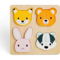 Bigjigs Toys Vkladacie puzzle počítanie