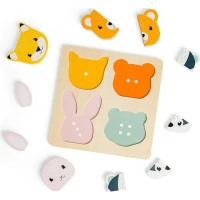 Bigjigs Toys Vkladacie puzzle počítanie