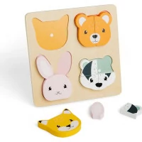 Bigjigs Toys Vkladacie puzzle počítanie