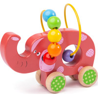 Bigjigs Baby Motorický labyrint slon