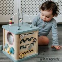 Bigjigs Baby Motorická aktívna kocka