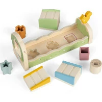Bigjigs Toys Motorická rampa s veveričkou