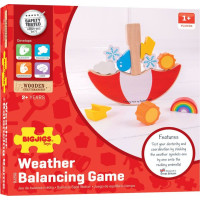 Bigjigs Toys Balančná hra Počasie