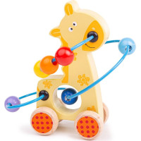 Bigjigs Baby Labyrint na kolieskach žirafa