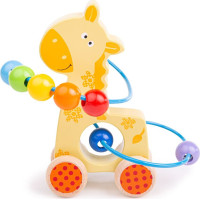 Bigjigs Baby Labyrint na kolieskach žirafa