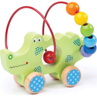 Bigjigs Baby Motorický labyrint krokodíl