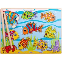 Bigjigs Toys Chytanie rybičiek na doske