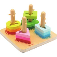 2Kids Toys Nasadzovanie geometrické tvary