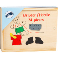 small foot Prevliekanie obliekací medvedík