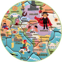 Vilac Magnetická mapa sveta Ingela