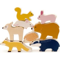 Bigjigs Toys Sada lesných zvieratiek