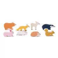 Bigjigs Toys Sada lesných zvieratiek
