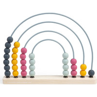 Bigjigs Toys Drevené počítadlo Dúha