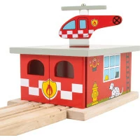 Bigjigs Rail Depo hasičská stanica