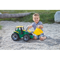 Lena Traktor s lyžicou zeleno žltý