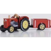 Le Toy Van Traktor červený