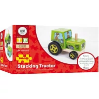 Bigjigs Baby Nasadzovanie traktor