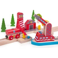 Bigjigs Rail Hasiči morskí záchranári