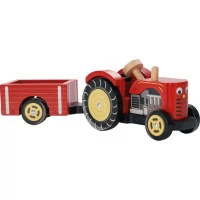 Le Toy Van Traktor červený