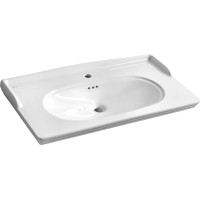 Isvea STELLA keramické umývadlo 90x46, 5cm, biela 10ST50090