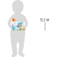 small foot Drevená obrázková knižka so včielkou