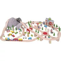 Bigjigs Rail Drevená vláčikodráha horská cesta 112 dielov