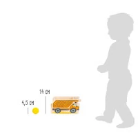 small foot Guličková dráha stavebné stroje 10 dielov
