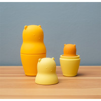 Bigjigs Toys Silikónoví medvedíci