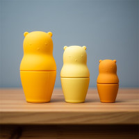 Bigjigs Toys Silikónoví medvedíci