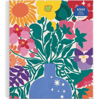 Galison Puzzle Kvety zverokruhu 1000 dielikov