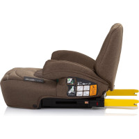 CHIPOLINO Podsedák Safy i-Size 125-150cm, Macadamia