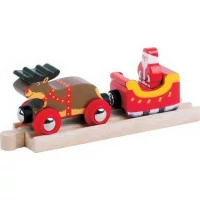 Bigjigs Rail Santovo záprah + koľaj