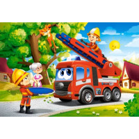 CASTORLAND Puzzle Hasiči v akcii MAXI 40 dielikov