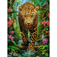 CASTORLAND Puzzle Leopard v divočine 2000 dielikov