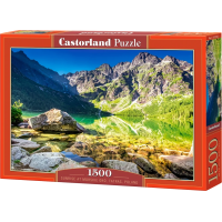 CASTORLAND Puzzle Východ slnka pri jazere Morskie Oko 1500 dielikov