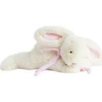 Doudou Darčeková sada - Plyšový zajačik pink 30 cm