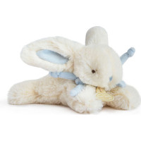 Doudou Darčeková sada - Plyšový zajačik modrý 16 cm