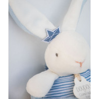 Doudou Darčeková sada - Plyšový zajačik námorník hrajúci melódiu 14 cm