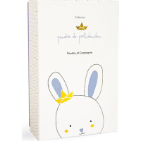 Doudou Darčeková sada - Plyšový zajačik námorník hrajúci melódiu 14 cm