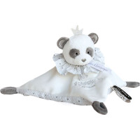 Doudou Darčeková sada - plyšový muchláčik panda 20 cm