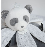 Doudou Darčeková sada - plyšový muchláčik panda 26 cm
