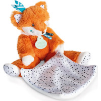 Doudou Darčeková sada Tiwipi - plyšová líška s dečkou 21 cm