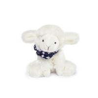 Doudou Plyšový baránok so šatkou 12 cm