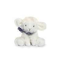 Doudou Plyšový baránok so šatkou 12 cm