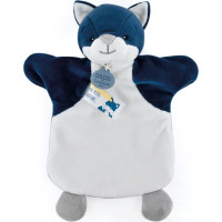Doudou Plyšový maňuška vlk 25 cm